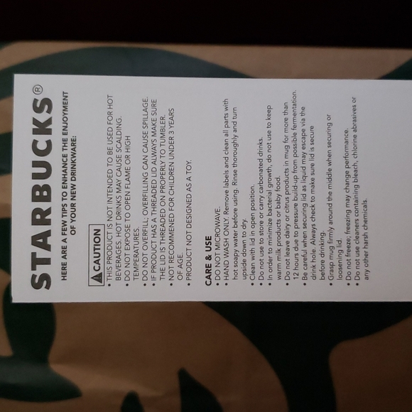 Starbucks Disney Cold Cup Tumbler 24 oz. - Picture 7 of 7